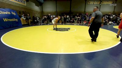 168 lbs Consi Of 16 #2 - Gideon Gerber, Oakdale vs Daryn Leon, Brawley