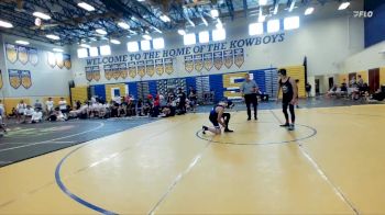 144 lbs Round 5 (8 Team) - Sam Honzik, Wellington vs Brandon Higgins, The Outsiders