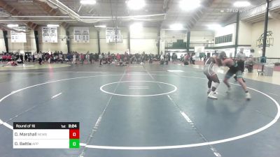 184 lbs Round Of 16 - Desmon Marshall, Newberry vs Dalton Battle, Appalachian State