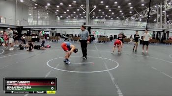 120 lbs Placement (4 Team) - Jeremy Cannedy, Junior Terps Express vs Seabastian Zubia, Team Boogie Men