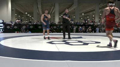 86 lbs Cons. Round 5 - Justin Grant, Backyard Bullies WC vs Chris Moore, Illinois Regional Training Center