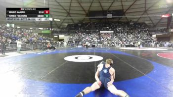 Boys 2A 165 lbs Cons. Semi - Aimen Flemens, Mark Morris vs Mario Lamas, Selah