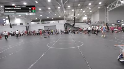 132 lbs Round 4 (6 Team) - Dominic Spennato, Pride WC vs Owen Clark, Palm City Thundercats