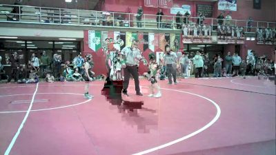 8U - 52-56 Cons. Semis - Johnny (Trace) Davis, MVKWA Preble Shawnee Youth Arrows vs Korbyn Flosenzier, Hybrid Wrestling Club