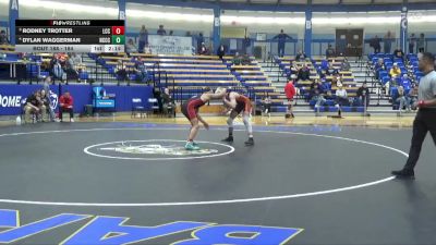 184 lbs 3rd Place Match - Dylan Waggerman, Neosho County Community College vs Rodney Trotter, Labette Community College