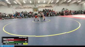 144 lbs Champ. Round 2 - Ricky Martinez, Jefferson vs Auston Eudaly, Arvada West