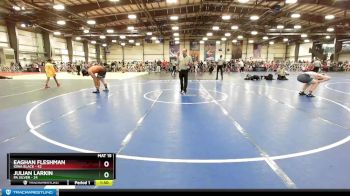 210 lbs Rd# 9- 2:15pm Saturday Final Pool - Eaghan Fleshman, Iowa Black vs Julian Larkin, PA Silver