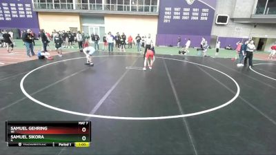 119 lbs Cons. Round 2 - Samuel Sikora, IL vs Samuel Gehring, WI