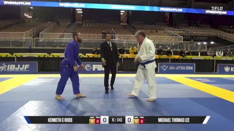 Michael Thomas Lee vs Kenneth C Ross 2025 Pan Jiu Jitsu IBJJF Championship