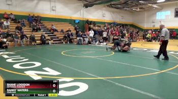 215 lbs Cons. Round 4 - Danny Waters, LOVELAND vs Shane Logsdon, KETTERING FAIRMONT