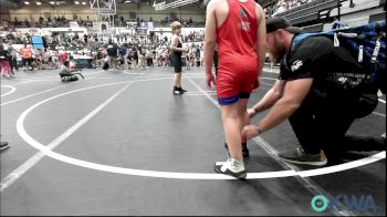 75-83 lbs Quarterfinal - Charles Smart, Harrah Little League Wrestling vs Asher Jordan, Carl Albert