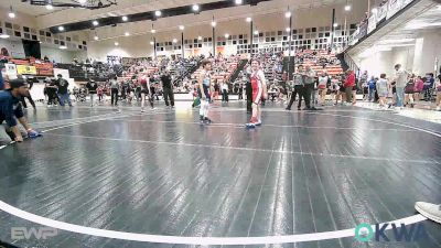 83 lbs Rr Rnd 2 - William Henson, Fort Gibson Youth Wrestling vs Brody Harris, Bartlesville Wrestling Club