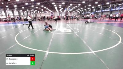 120 lbs Consi Of 64 #1 - Mason Darezzo, RI vs Aidan Autullo, OH