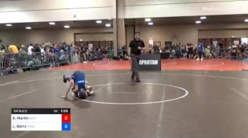 70 lbs Prelims - Alister Martin, Georgia vs Logan Barry, Mayo Quanchi Wrestling Club