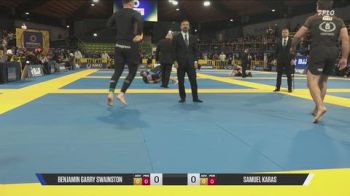 Benjamin Garry Swainston vs Samuel Karas 2026 IBJJF European NoGi