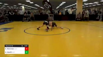 80 lbs Prelims - Kaden Kleinman, Montoursville vs Keaghan Hewitt, Northeastern