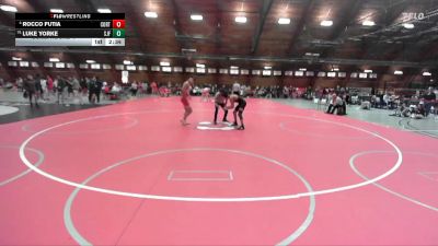141 lbs Cons. Round 4 - Luke Yorke, St. John Fisher vs Rocco Futia, Cortland State