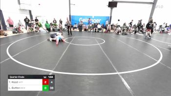 155 lbs Quarterfinal - Tyler Hood, Virginia Team Predator vs Lane Button, Michigan Grapplers