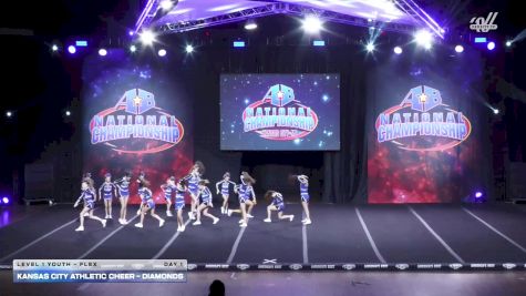 Kansas City Athletic Cheer - Diamonds [2025 L1 Youth - Flex Day 1] 2025 America's Best Grand Nationals