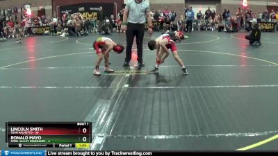 64 lbs Round 1 (4 Team) - Lincoln Smith, Team Palmetto vs Ronald Mayo, Steel Valley Renegades