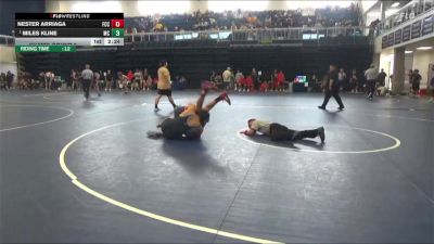 197 lbs Champ. Round 2 - Miles Kline, Moorpark College vs Nester Arriaga, Fresno City College