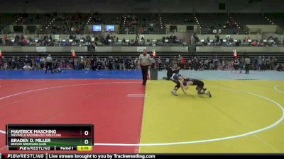 65 lbs Cons. Round 3 - Maverick Masching, Westfield Razorbacks Wrestling vs Braden D. Miller, Denver Wrestling Club