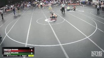 5A 152 lbs Cons. Semi - Preston Rhodes, Goose Creek vs Hassan Williams, Summerville