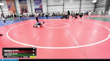 110 lbs Rd# 5- 3:45pm Friday Final Pool - Greyson Music, Nauman Red vs Brendan Davies, Terps Xpress