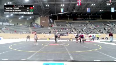 132 lbs Champ. Round 1 - Makyla Folwer, Boyle County vs REAGAN MCNERNEY, Ryle