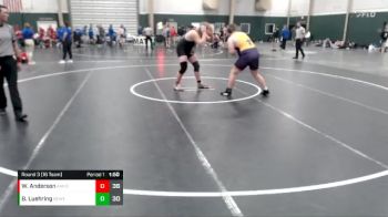 285 lbs Round 3 (16 Team) - Bryce Luehring, Bellevue West vs Wyatt Anderson, Amherst