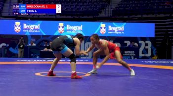 50 kg 1/8 Final - Jacqueline Del Rocio Mollocana Eleno, Ecuador vs Ziqi Feng, China