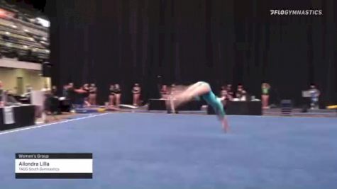 Allondra Lilla - Women's Group, TAGS South Gymnastics - 2021 Women's Xcel Region 4 Championships