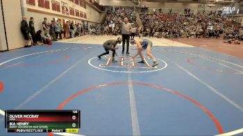 126 lbs Champ. Round 1 - Oliver McCray, Pima vs Ika Henry, Barry Goldwater High School