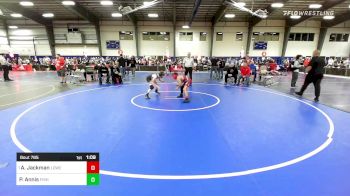 88 lbs Quarterfinal - Antoine Jackman, Lowell vs Peter Annis, Fisheye
