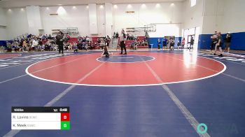 100 lbs Semifinal - Reid Lovins, Deer Creek Wrestling Club vs Klayton Meek, D3 Wrestling Cluib