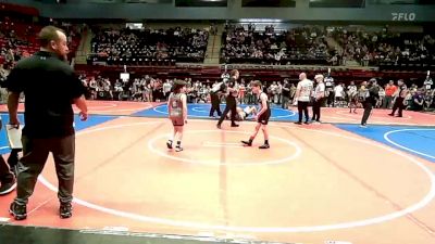 70 lbs Quarterfinal - Colton Perry, Team Tulsa Wrestling Club vs Aiden Drake, Perkins