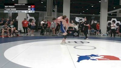 92 kg Champ. Rd Of 32 - Guy Fraley, Ranger Wrestling Club vs Cain Tigges, Moen Wrestling Academy