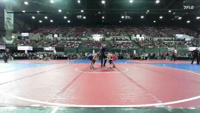 123 lbs Champ. Round 1 - Levi Dunn, DarkHorse Wrestling Club vs Adrien Lara, Great Falls High Bison