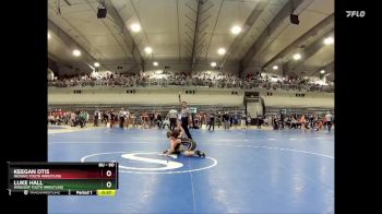 90 lbs Quarterfinal - Keegan Otis, Neosho Youth Wrestling vs Luke Hall, Windsor Youth Wrestling