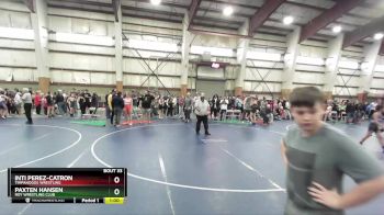 130+ Round 2 - Inti Perez-Catron, Timpanogos Wrestling vs Paxten Hansen, Roy Wrestling Club