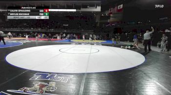 132 lbs Cons. Round 2 - Calvin Spaulding, Casa Roble vs Brylee Escobar, Ponderosa