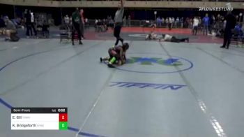 65 lbs Semifinal - Elijah Gill, Townsend vs Kamari Bridgeforth, Windsor Mill
