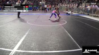 70 lbs Cons. Semi - Rowdie Bond, Trailhands vs Rachel Peterson, Topeka Blue Thunder