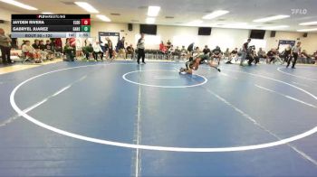 120 lbs Champ. Round 2 - Jayden Rivera, El Dorado vs Gabryel Juarez, Garces