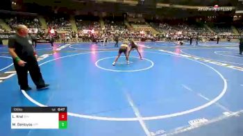 135 lbs Consolation - Lucas Kral, GHV Mat Club vs Miguel DeHoyos, Valiant Prep