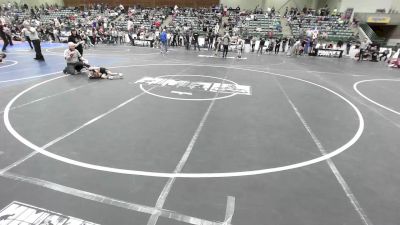 54 lbs Consi Of 8 #1 - Richie Rios, The Pride Of Nevada vs Jraexyn Pagaragan, Gold Rush Wrestling