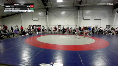90 lbs Rr Rnd 1 - Caiden Lee, Alpha Elite ES vs Barrett Schinella, The Colosseum Training Center ES