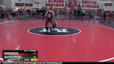 60 lbs Semifinal - Gavin Boehlke, No Nonsense Wrestling vs Sullivan Sweazey, Pursuit Wrestling Minnesota