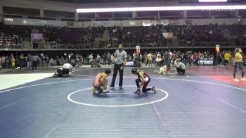 94 lbs Rr Rnd 3 - Haley Conde, St Jude Fire vs Jozzlyn Diaz, Belen Jr. Wrestling