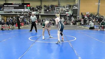126 lbs Round Of 32 - Max Hammerstrom, Milford NH vs Shane Breen, Billerica